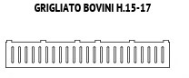 Grigliati Bovini H.15-17